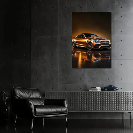 Mercedes AMG C63 Coupe Dark Studio
