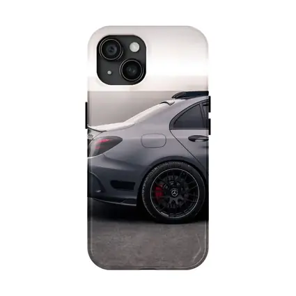 Mercedes AMG C63 Gray Studio Garage