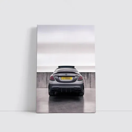 Mercedes AMG C63 Rear Underground Parking