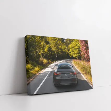 Mercedes AMG CLE 53 Coupe Forest Road