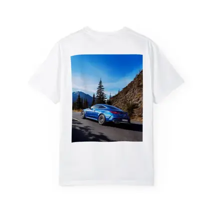 Mercedes AMG CLE 53 Mountain Road Blue