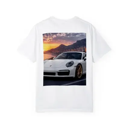 Porsche 911 Turbo White Sunset Monaco