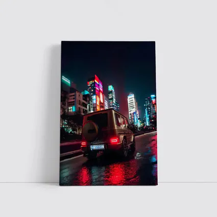 Mercedes AMG G Wagen Neon City Night