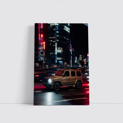 Mercedes AMG G Class Night City Streets