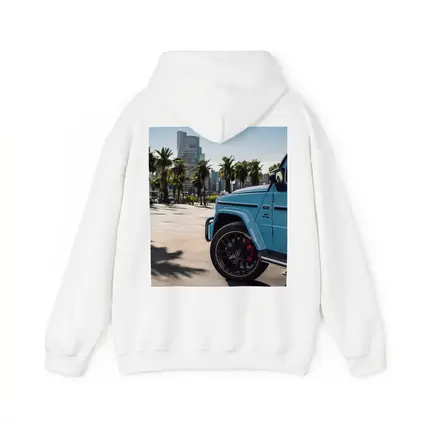 Mercedes AMG G63 Baby Blue City Palms