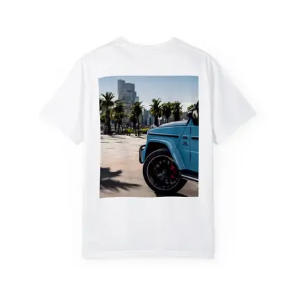 Mercedes AMG G63 Baby Blue City Palms