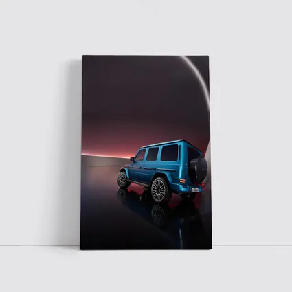 Mercedes AMG G Class Blue Studio Light