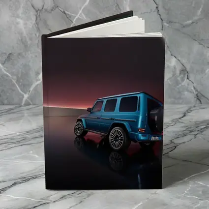 Mercedes AMG G Class Blue Studio Light