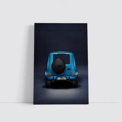 Mercedes AMG G Class Blue Studio Rear