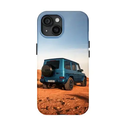 Mercedes G Class Blue Desert Landscape