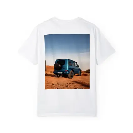 Mercedes G Class Blue Desert Landscape