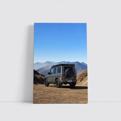 Mercedes AMG G Class Mountains Desert Landscape