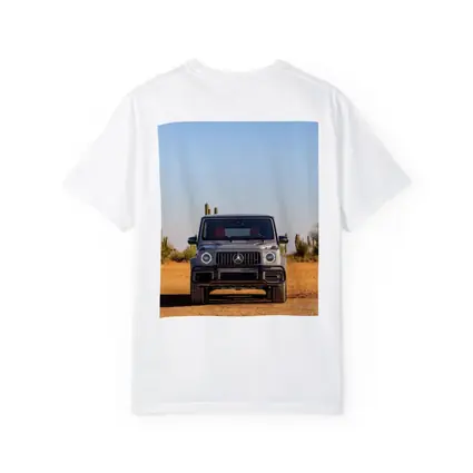Mercedes AMG G63 Silver Desert Front View