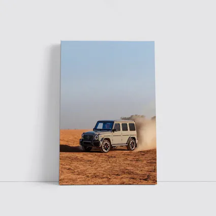Mercedes AMG G Class Desert Dust Drive