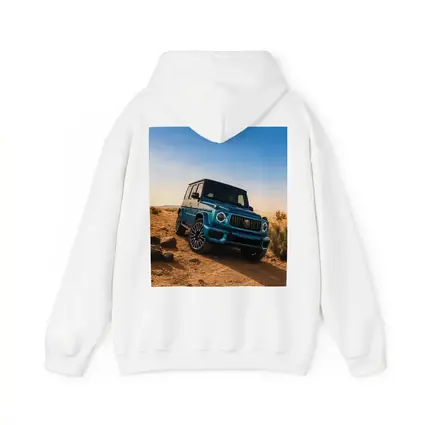Mercedes AMG G Class Blue Desert Scene
