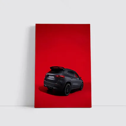 Mercedes AMG GLA 45 S Red Background