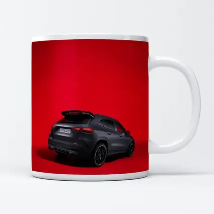 Mercedes AMG GLA 45 S Red Background