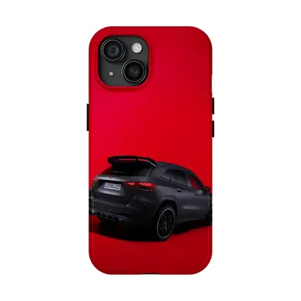 Mercedes AMG GLA 45 S Red Background