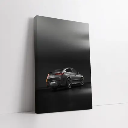 Mercedes AMG GLC Coupe Dark Studio Background