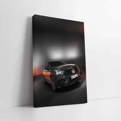 Mercedes AMG GLC Coupe Dark Studio Shot