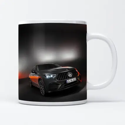 Mercedes AMG GLC Coupe Dark Studio Shot