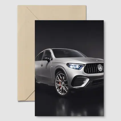 Mercedes AMG GLE Class Silver Studio Shot