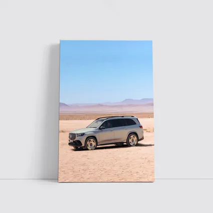 Mercedes AMG GLS Desert Sand Landscape