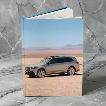 Mercedes AMG GLS Desert Sand Landscape