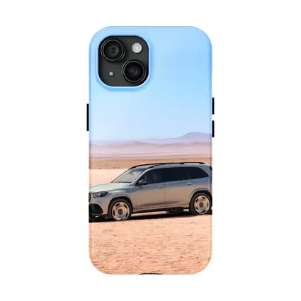 Mercedes AMG GLS Desert Sand Landscape
