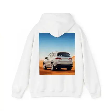Mercedes GLS SUV White Desert Dunes