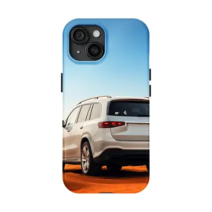 Mercedes GLS SUV White Desert Dunes