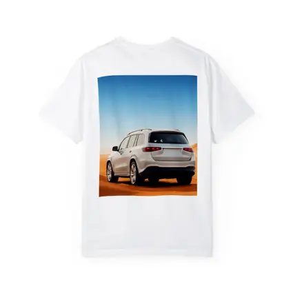 Mercedes GLS SUV White Desert Dunes