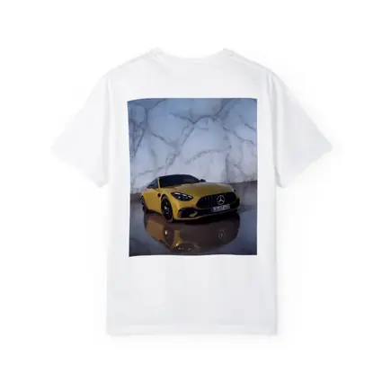 Mercedes AMG GT Yellow Marble Studio