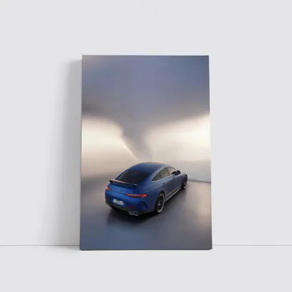 Mercedes AMG GT 63 Blue Studio Shot