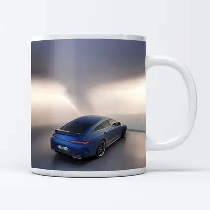 Mercedes AMG GT 63 Blue Studio Shot
