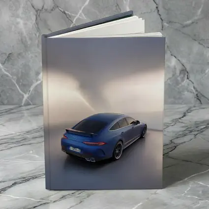 Mercedes AMG GT 63 Blue Studio Shot