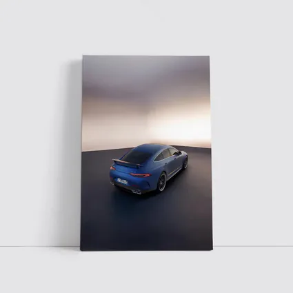 Mercedes AMG GT 63 Blue Studio Shot