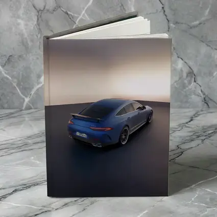 Mercedes AMG GT 63 Blue Studio Shot