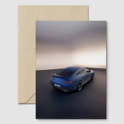 Mercedes AMG GT 63 Blue Studio Shot