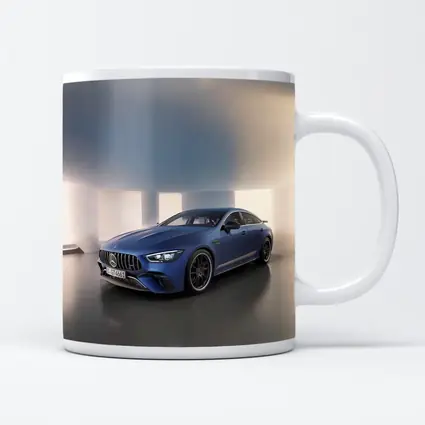 Mercedes AMG GT 63 Blue Studio Shot
