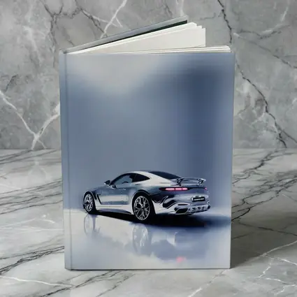 Mercedes AMG GT Silver Studio Shot