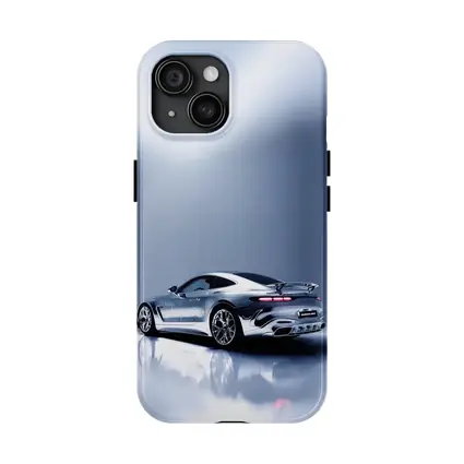 Mercedes AMG GT Silver Studio Shot