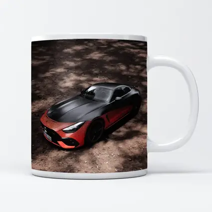 Mercedes AMG GT Black Red Sports Car