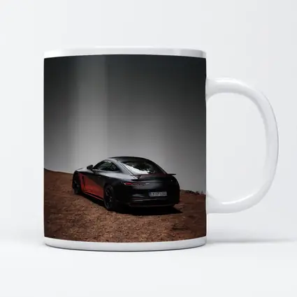 Mercedes AMG GT Black Desert Landscape