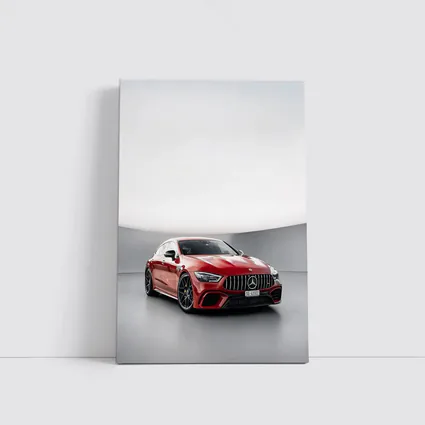Mercedes AMG GT Red Studio Showroom