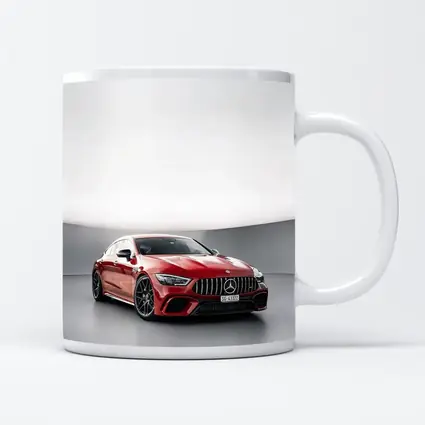 Mercedes AMG GT Red Studio Showroom
