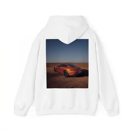 Mercedes AMG GT Orange Desert Landscape
