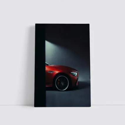 Mercedes AMG GT Red Dark Studio Shot