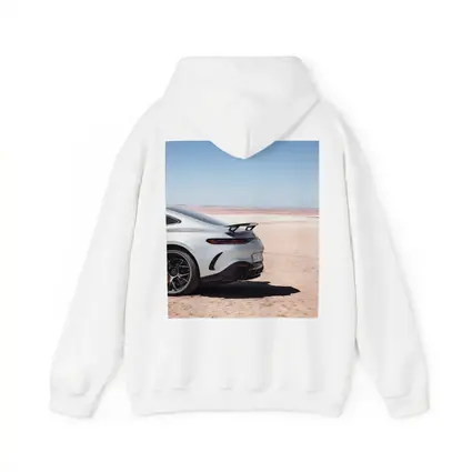 Mercedes AMG GT Desert Landscape Rear View