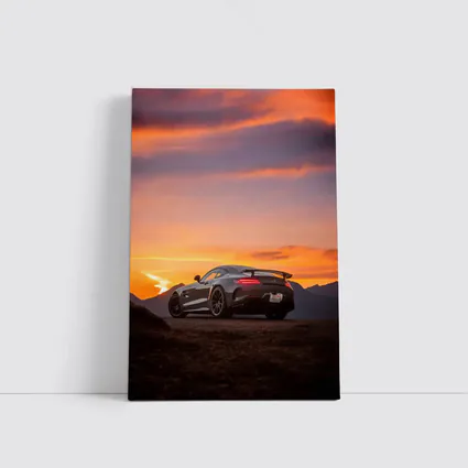 Mercedes AMG GT R Fiery Sunset Sky